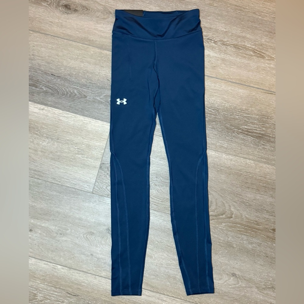 Under Armour Leggings XS NEW WITH TAGS | Navy High-Waisted Athletic LEGGINGS